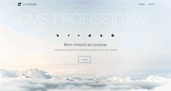 Desktop Screenshot of loudzap.com